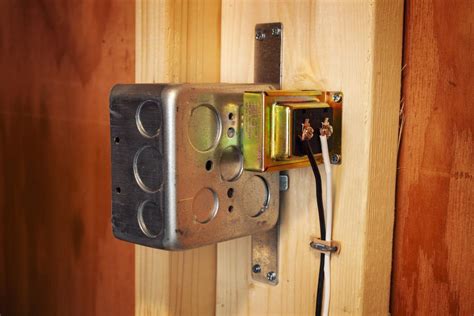 doorbell transformer in junction box